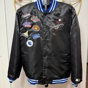 Dodgers World Series Patches Starter Jacket